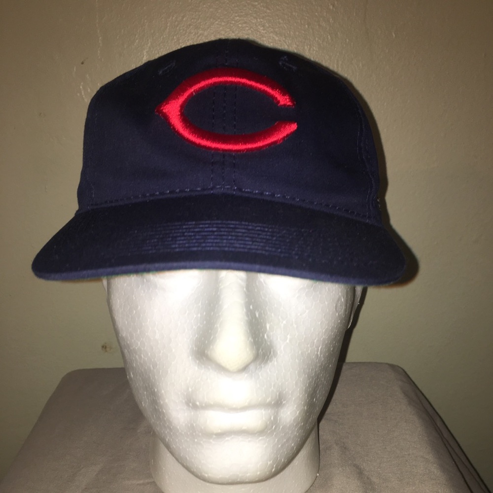 Cincinnati reds c letter strap back hat